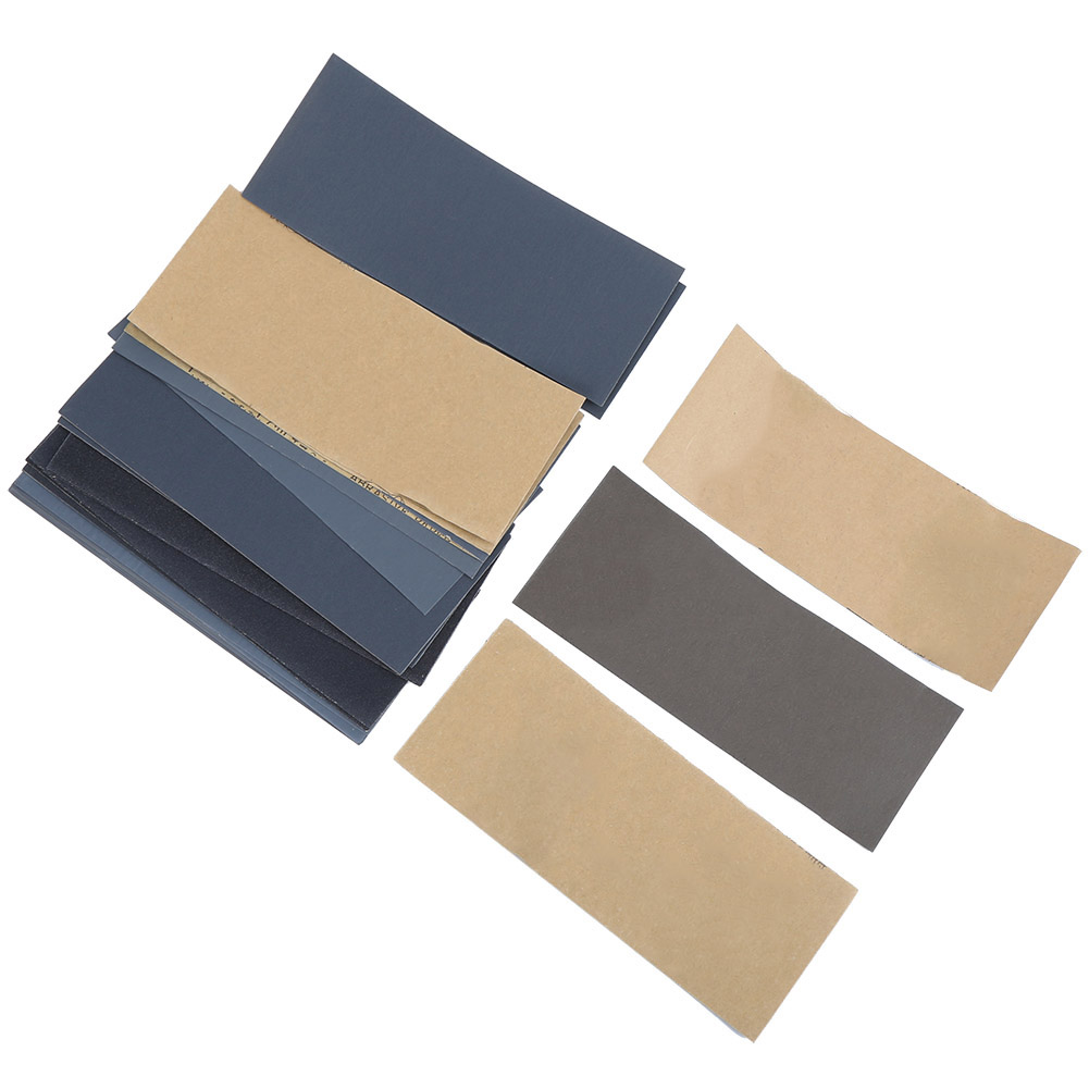 Set Mit 28 Schleifblättern Zum Schleifen Und Polieren, Schleifpapier Der Körnung 120 Bis 3000