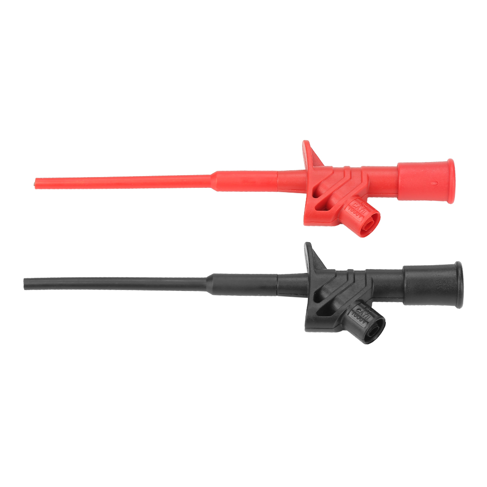Packung Mit 2 Hochspannungs-p5004-krokodilklemmen, Isolierte Flexible Messspitzen, Professionelle Schnellmessklemme