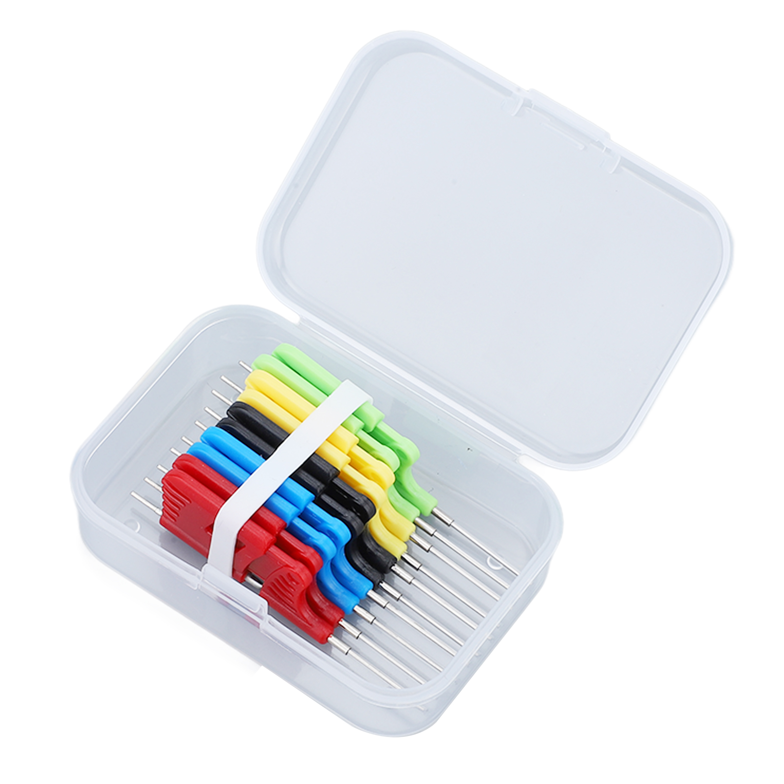 Set Mit 10 Smd-ic-testklemmen, Feine Haken, Doppelt Spitz, Für Wartungswerkzeugset