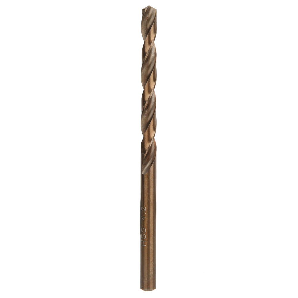 Set Mit 10 Hss-schnellstahlbohrern Für Metall, Elektrische Bohrmaschine, 4,2 Mm Durchmesser