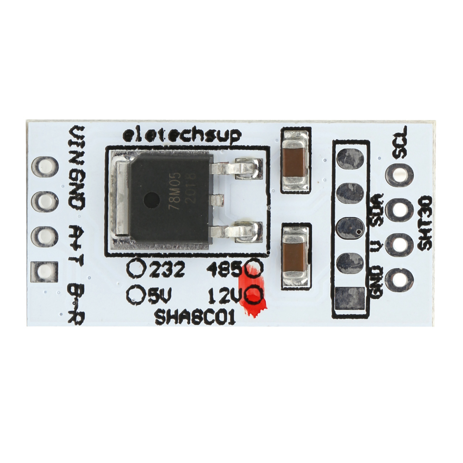 Rs485 12v Temperatur- Und Feuchtigkeitssonde Für Thermische Systeme, Sha8c01 Bussensor, Industriethermostat, Umweltmessmodul