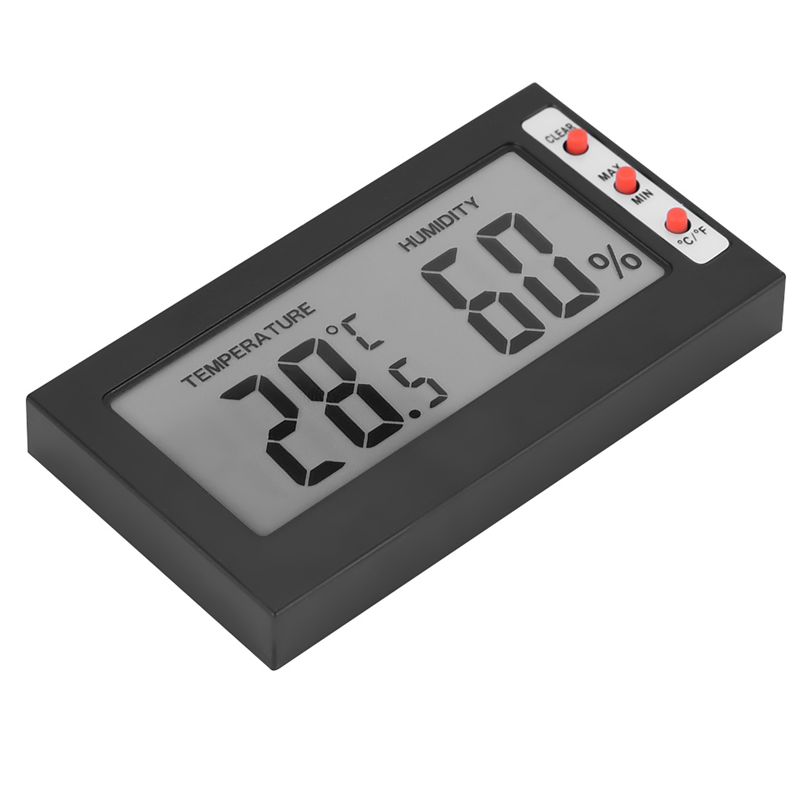 Tragbares Digitales Lcd-thermometer (0–50 °c), Hygrometer (10–99 % Relative Luftfeuchtigkeit)