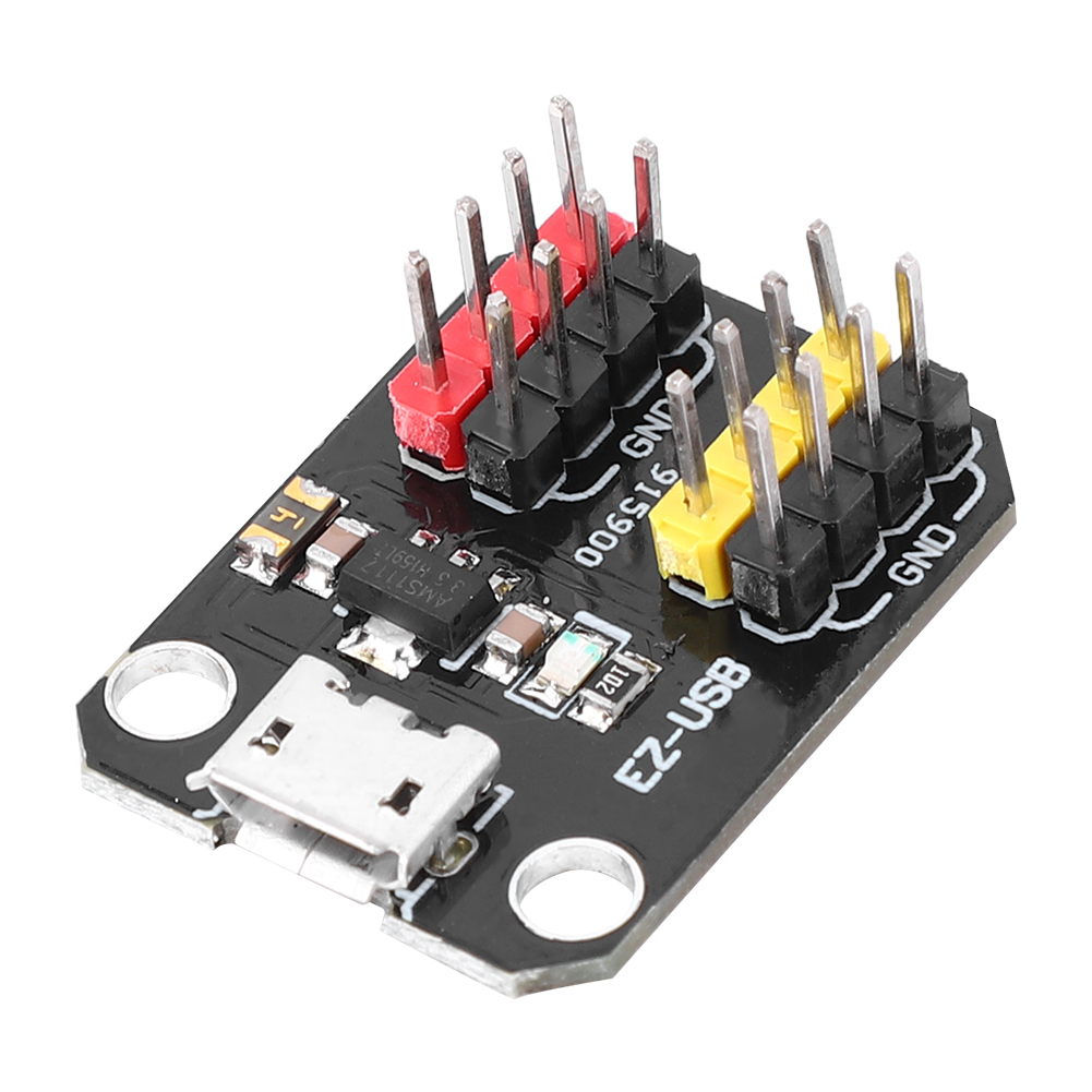 2er-pack Usb-micro-schnittstelle 3,3v/5v Spannungsregler-netzteilmodule 1117 Für Elektronik-bastelprojekte