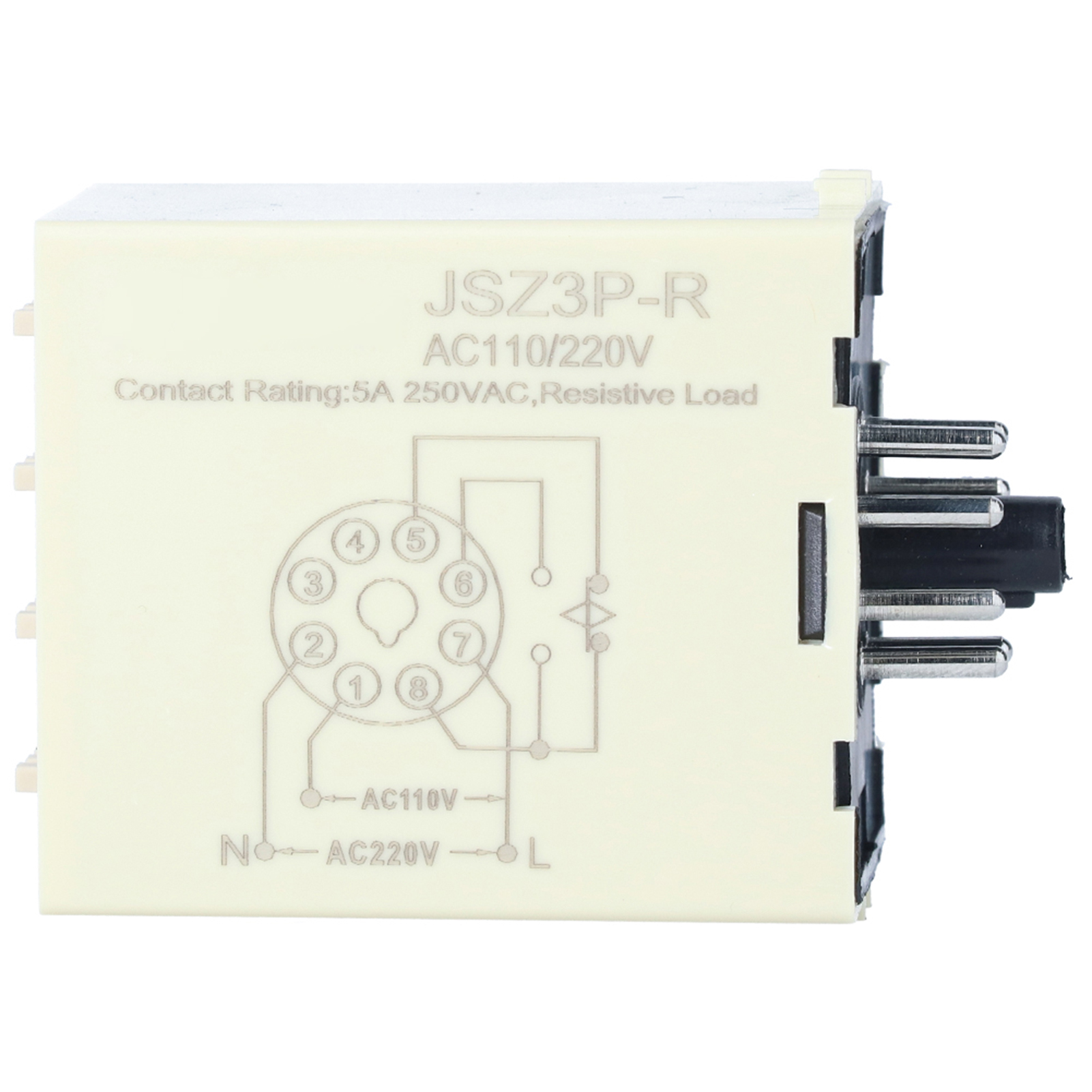 Jsz3p-r Zeitverzögerungsrelais, Zyklustimer, Verzögerungsschalter, Controller, Ac110/220v, Elektronisches Bauteil, Zeitverzögerung