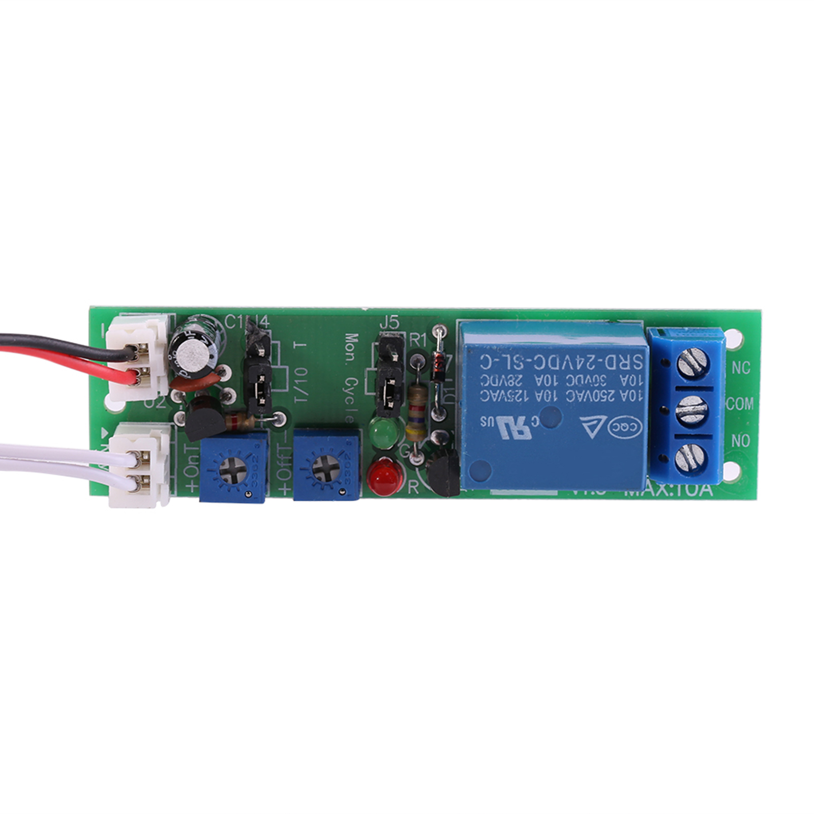 Einstellbares Zyklisches Timermodul Mit Relais-schaltverzögerung Ein/aus (24 V Dc, 0-15 Min)