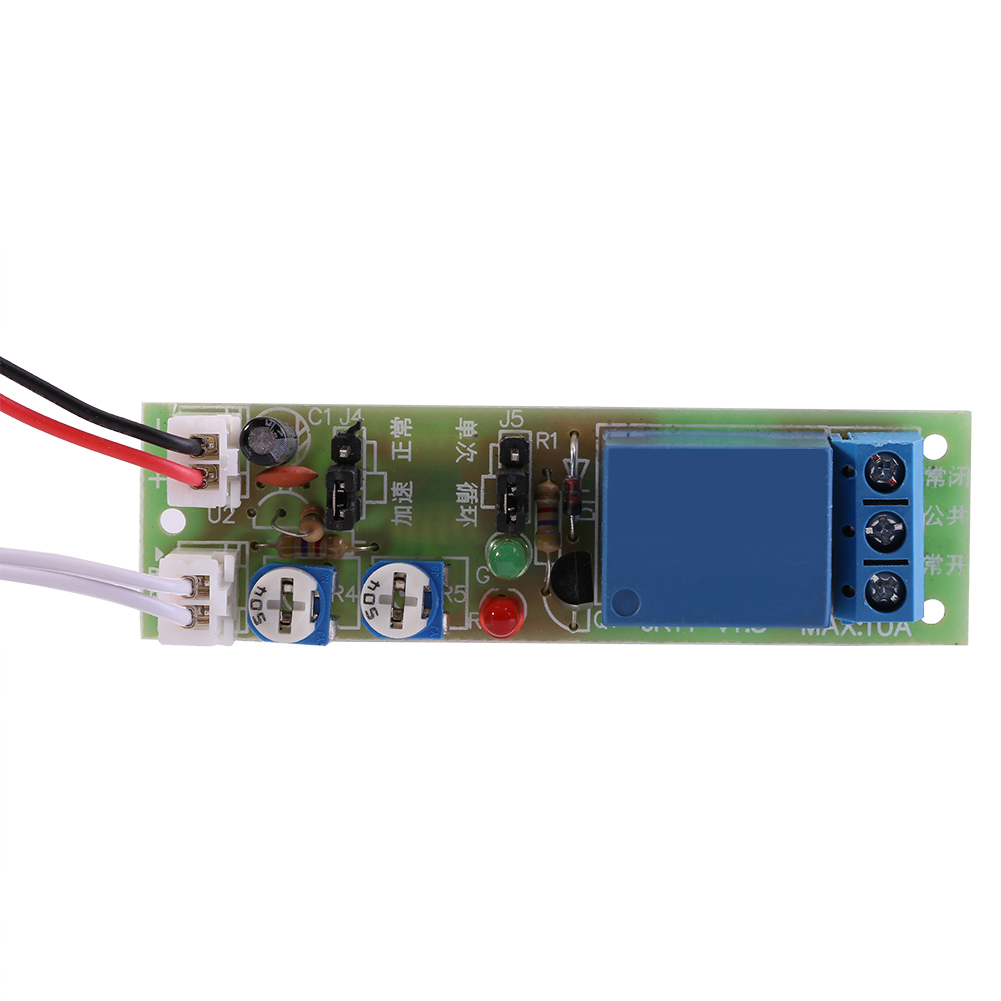 Stufenlos Einstellbares Zyklisches Timer-relaismodul Mit Ein-/ausschalter (dc5v, 0-60min)