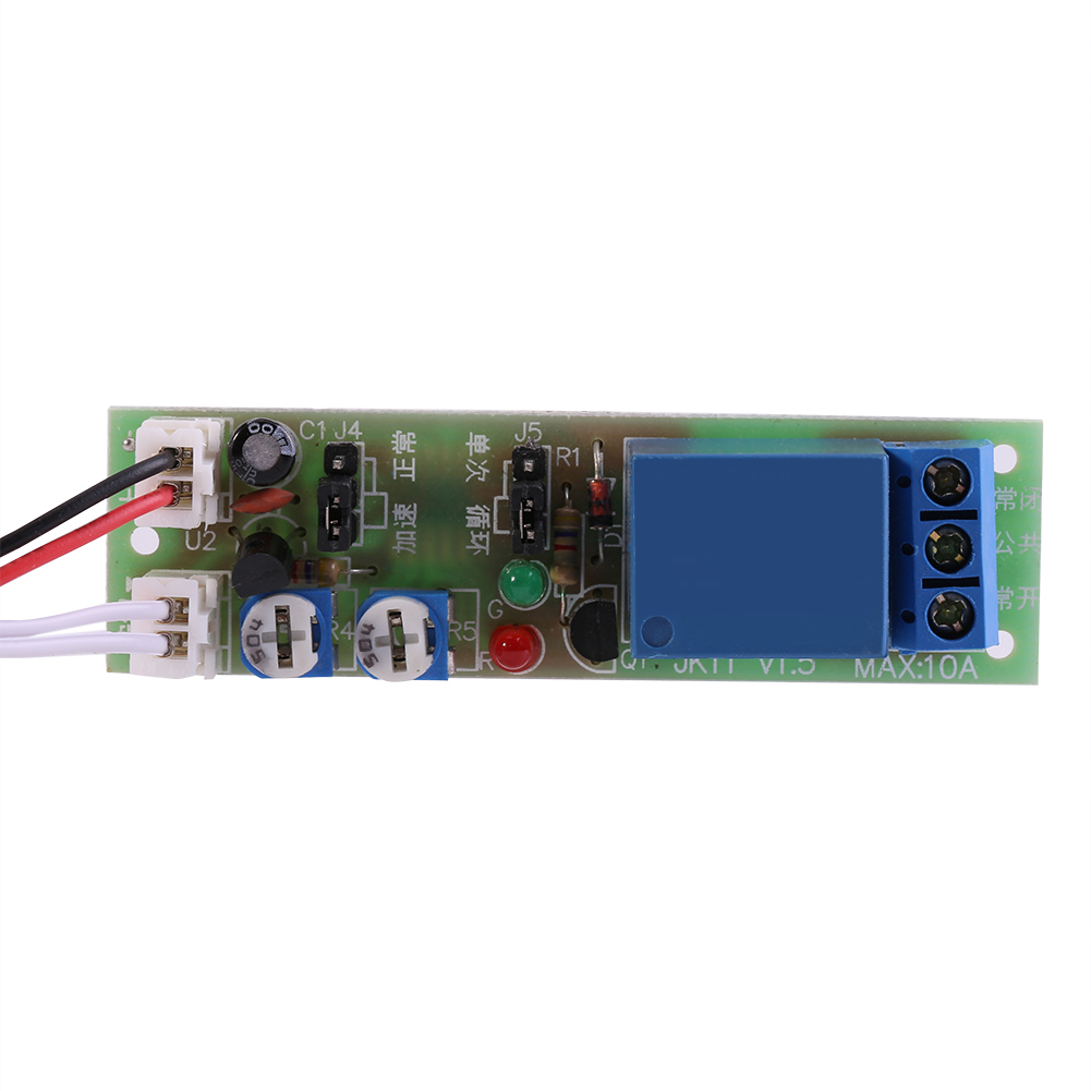 Stufenlos Einstellbares Zyklisches Timer-verzögerungs-ein/aus-relaismodul (dc24v, 0-15min)