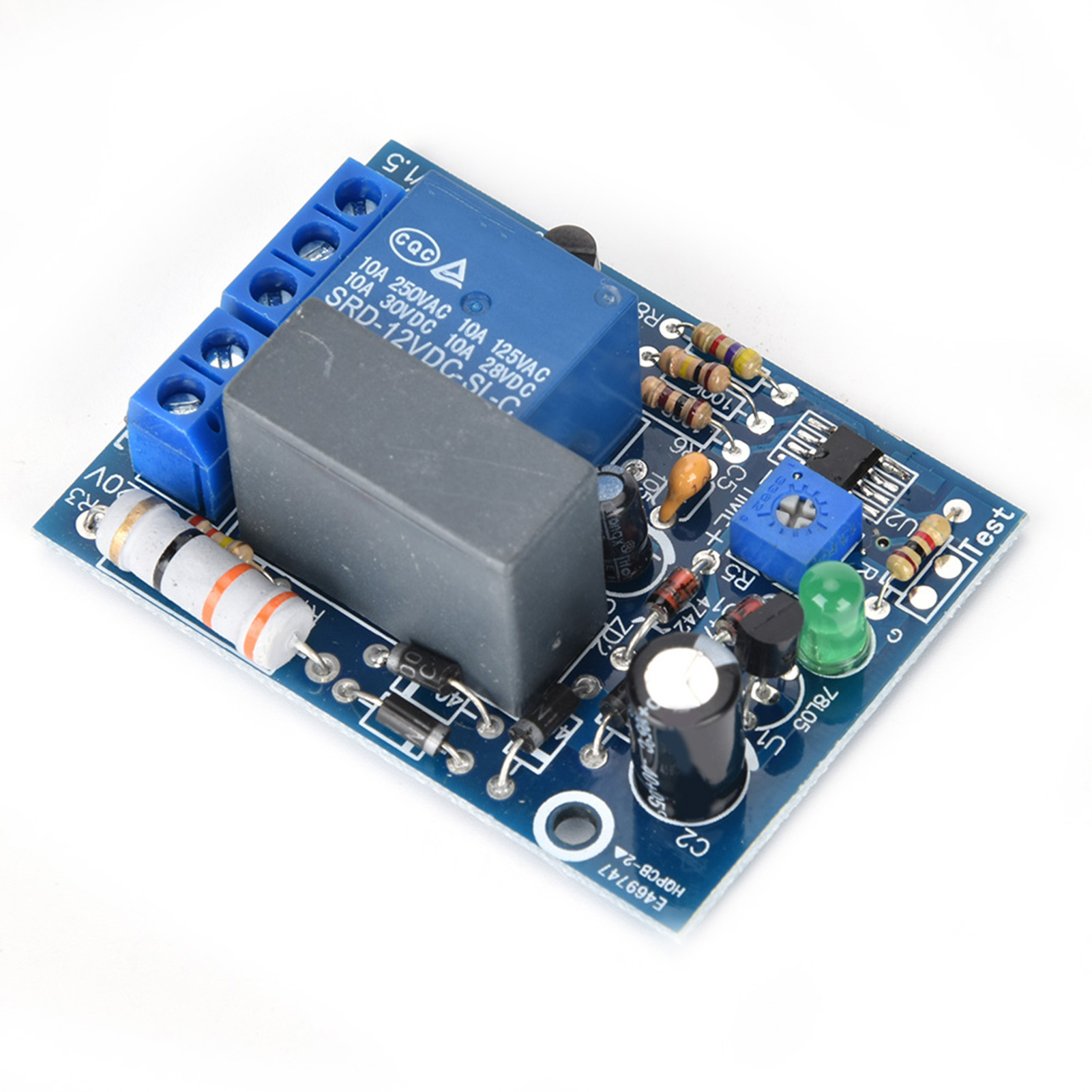 Einstellbares Timer-relais-lastmodul Mit Verzögertem Stopp (0-10 Min.) 220vac