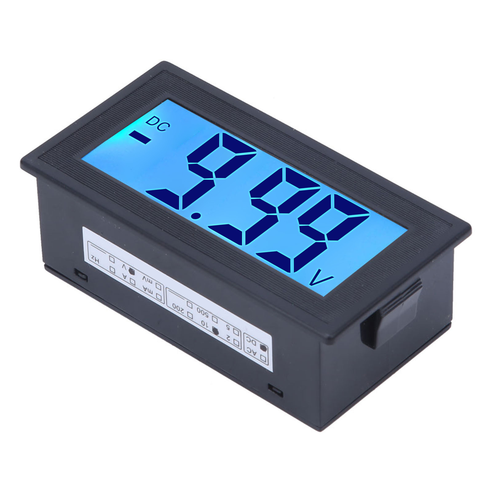 Yb5135db Digitales Gleichspannungsmessgerät, Lcd-anzeige, Netzteil 100–240 V, Gleichspannungsmessung 0–10 V