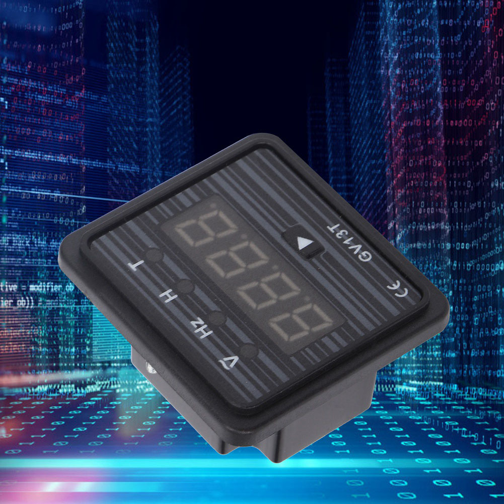 3-in-1 Digitalmessgerät Mit Spannungs-, Frequenz- Und Stoppuhrfunktion Gv13t 220 V/380 V, Digitalanzeige, Einphasen- Und Dreiphasenstecker, Stromzähler
