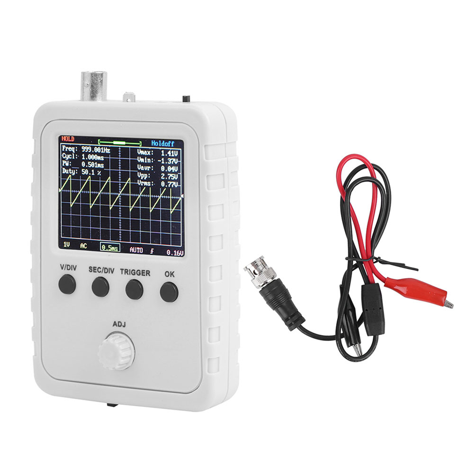 Tragbares Digitaloszilloskop Fnirsi-150 15001k, 0–200 Khz, Empfindlichkeit 5 Mv/div Bis 20 Mv/div, Handgerät, Elektronische Messung
