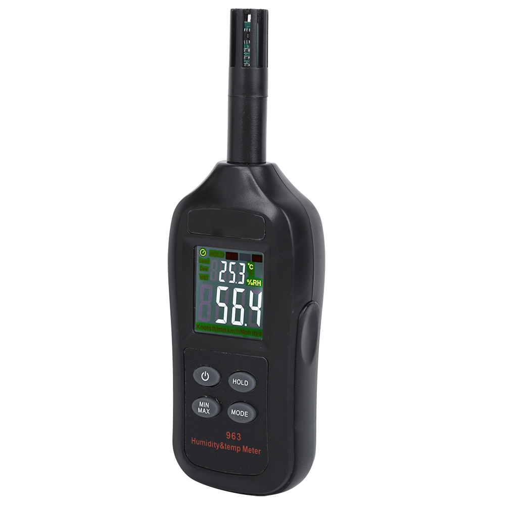 Ua963 Hochpräzises, Tragbares Digitales Thermometer-hygrometer Mit Lcd-bildschirm Zur Messung Von Temperatur Und Luftfeuchtigkeit – Präzises Instrument Zur Innenraumüberwachung