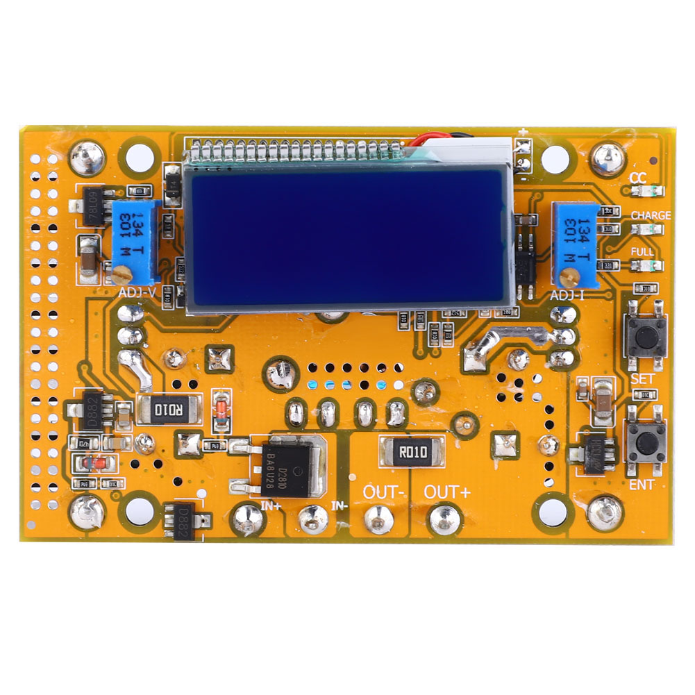 90w 4a Einstellbarer Dc-dc-aufwärtswandler Mit Step-up-netzteilmodul Und Dual-lcd-display Wdu6008