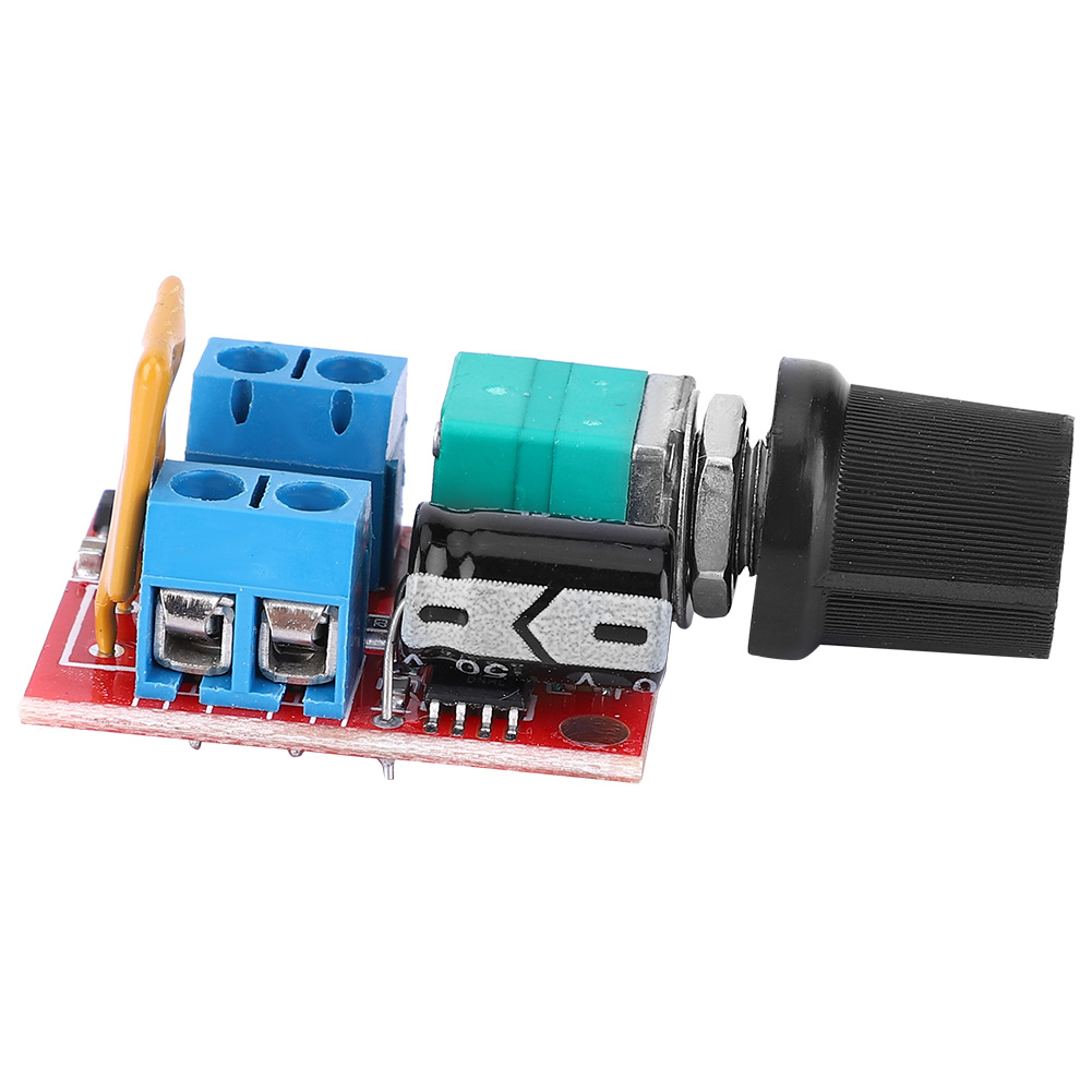 Pwm-drehzahlregler Für Mini-gleichstrommotoren (3–35 V, 5 A, Einstellbarer Spannungsregler)