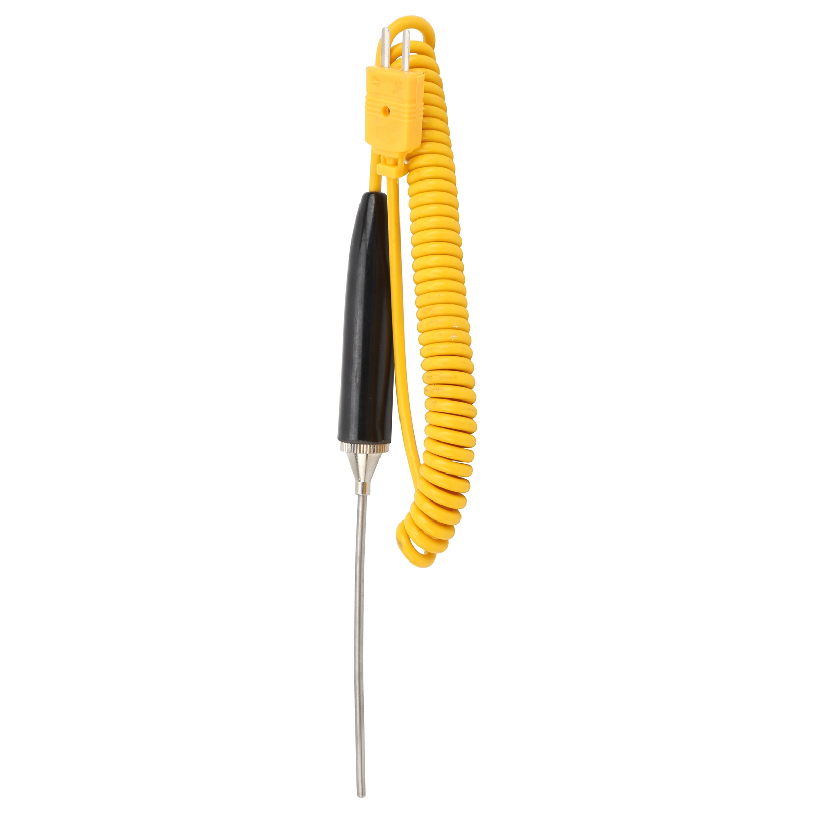 Thermoelement-sonde Typ K 3x100mm, Handgeführter Temperatursensor Für Hochtemperaturöfen, Genaue Messung Bis 1000°c, Metallspitze, Für Industrielle Und Private Anwendungen.