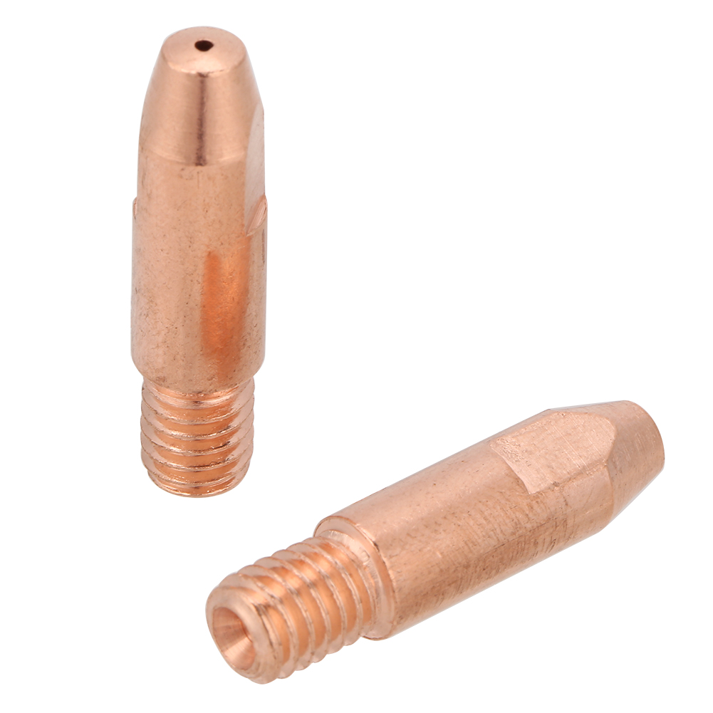 20 Stück M6 Kupferkontaktspitzen Für Binzel 24kd Mig/mag-brenner (0,8 Mm)