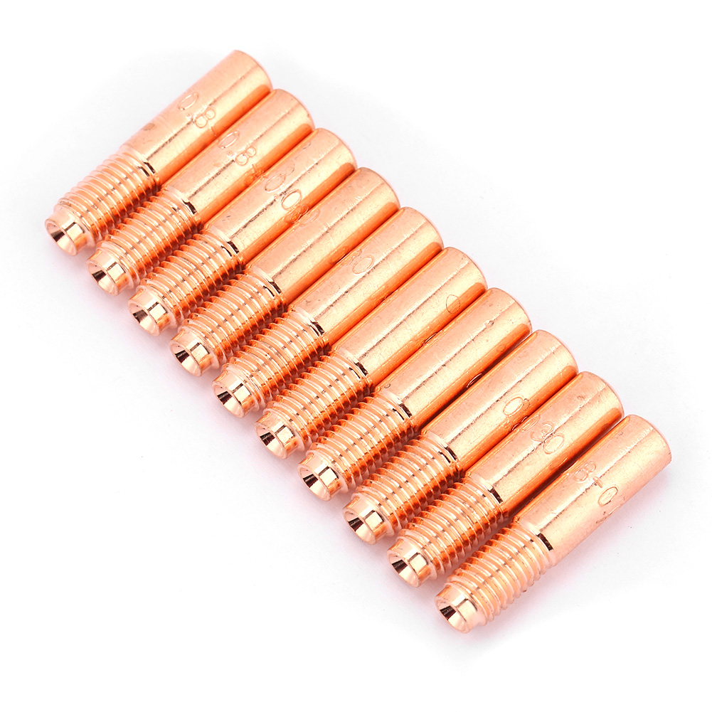 Satz Mit 10 Mig-kontakt 0,8 Mm (0,030") Für Miller 000067, Präzisionsschweißdüsen.