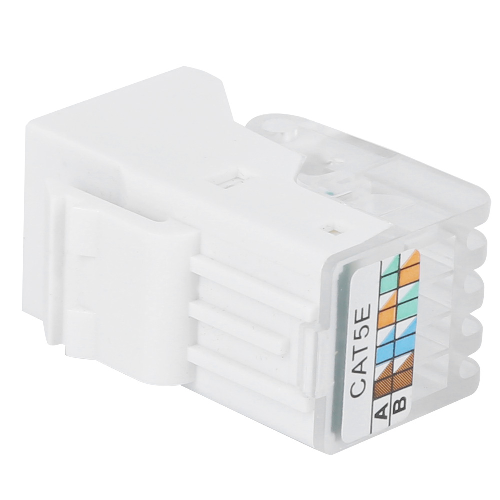 Packung Mit 3 Rj45 Cat5e-steckern, Werkzeugloser Buchsenadapter, Computernetzwerkmodul Für Schnelle Ethernet-verkabelung
