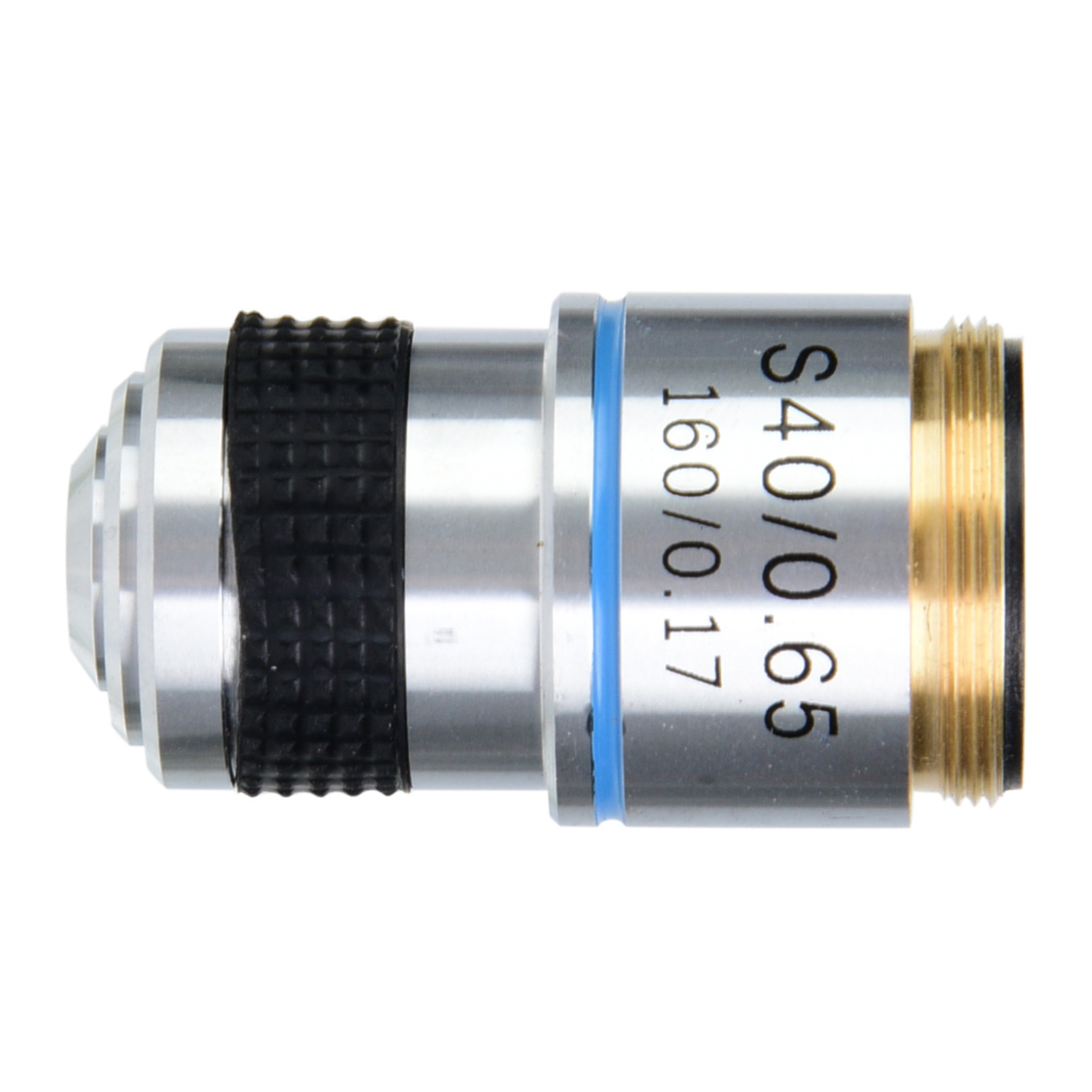 160/0,17 Achromatisches Objektiv Für 40-fache Vergrößerung (biologisches Mikroskop), 185 Mm Brennweite, 40er-packung