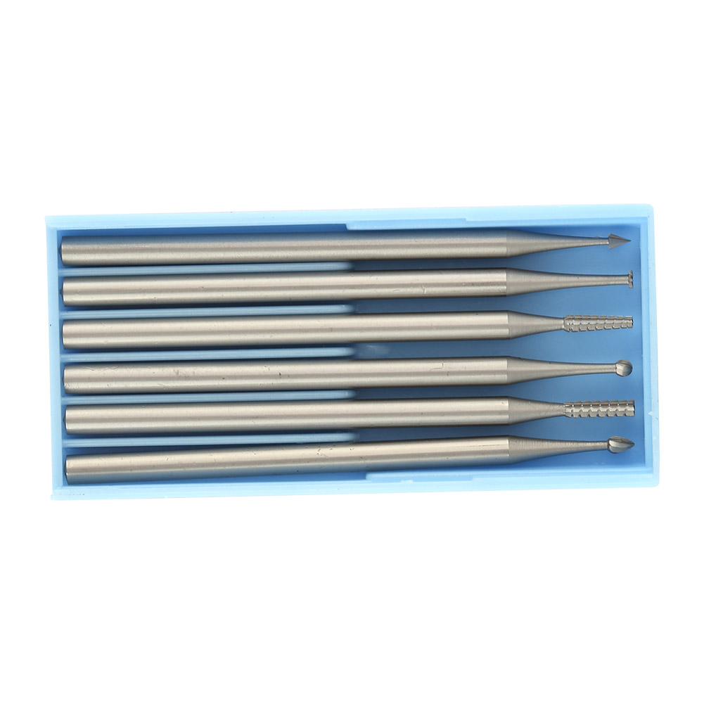 Set Aus 2 Mikrogravur-werkzeugen Aus Wolframstahl, 2,35 Mm Klinge, Zum Gravieren Und Modellieren (02)