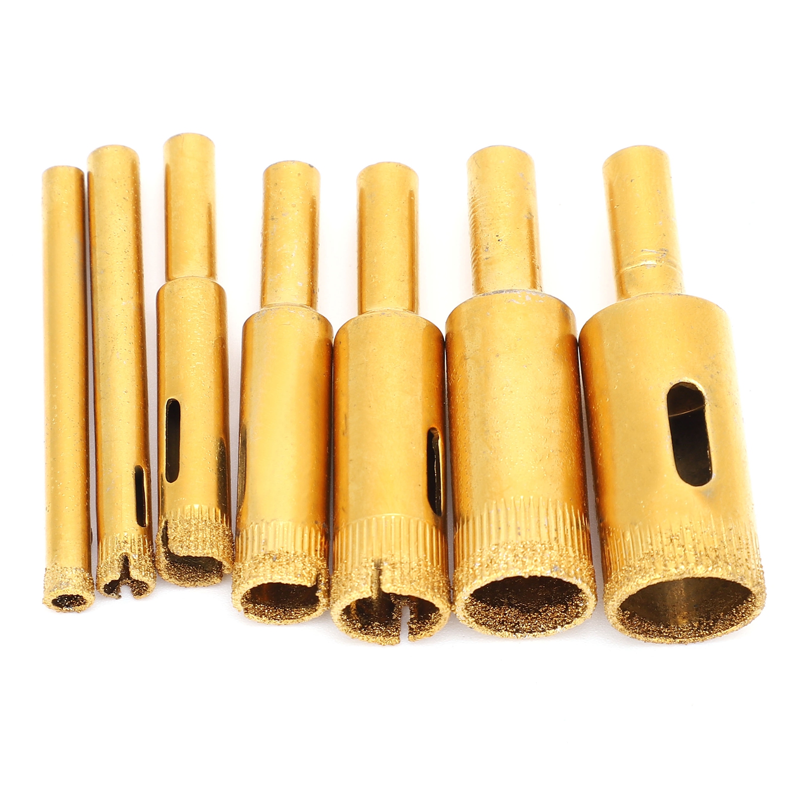 7-teiliges Lochsägen-set Für Glas, Marmor, Fliesen Und Titanbeschichtungen – Holzbearbeitungswerkzeuge