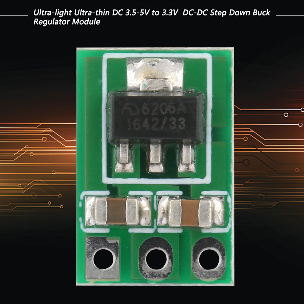 Ultraleichtes Und Ultradünnes Dc/dc-abwärtsreglermodul, 3,5–5 V Auf 3,3 V, Kompakter Spannungswandler