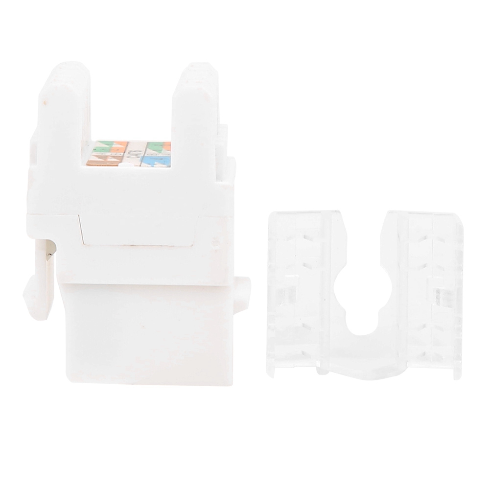 Set Mit 3 Ungeschirmten Cat6 Rj45-steckern, 180°-modul Für 10-gbit/s-netzwerke, Schraubanschluss (weiblich), Fast-ethernet-adapter