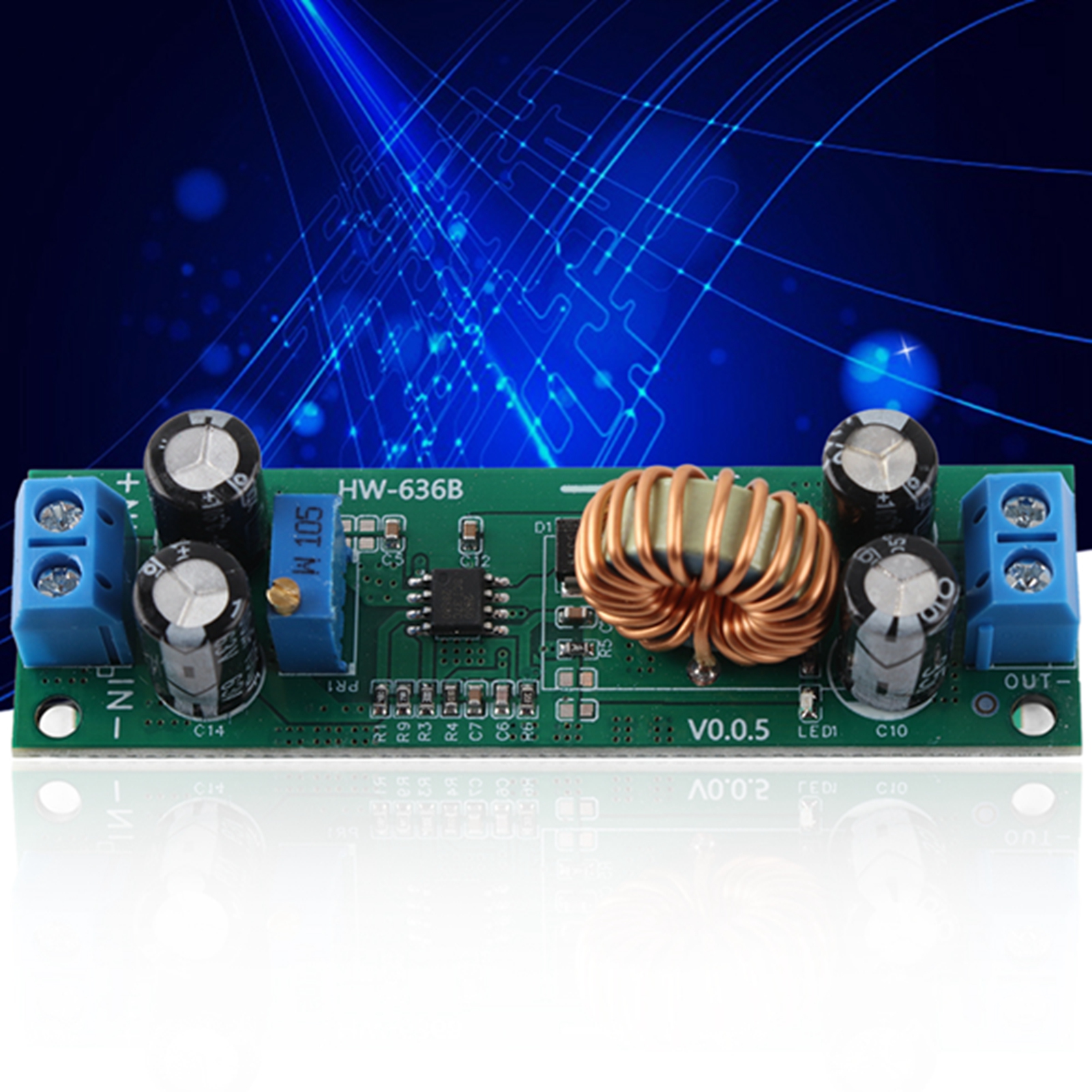 Dc-abwärtsspannungsregler 60v/48v/36v/24v Auf 19v/12v/9v/5v/3v, Einstellbarer Abwärtswandler, Netzteilmodul, 1 Stück, Für Elektronikreparaturen.