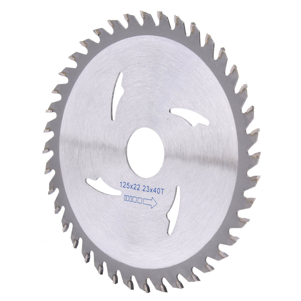 Kreissägeblatt Aus Hartmetall Für Holz, 125 X 22,23 Mm Trennscheibe, 40 Zähne