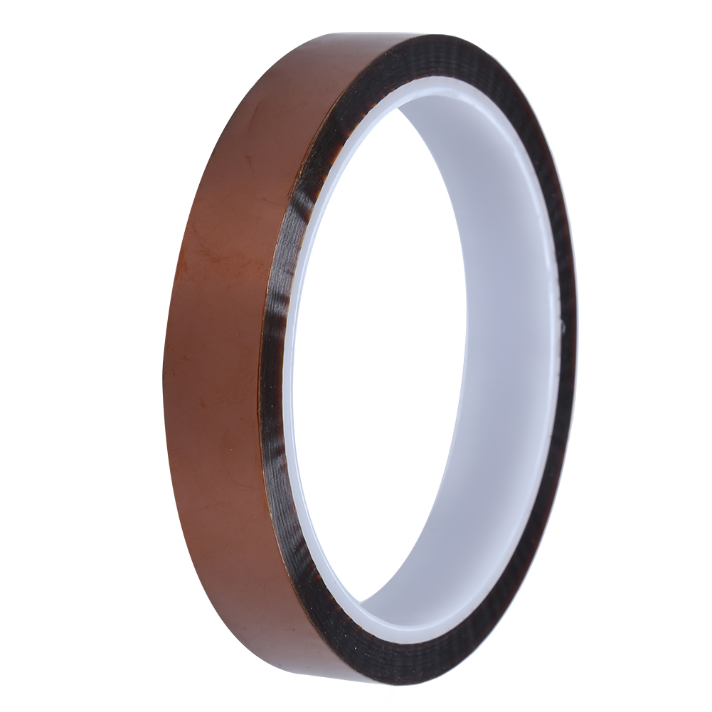 Hitzebeständiges Polyimid-klebeband, 0,065 Mm X 15 Mm X 33 M, Industrielles Isolierband Für Wärmeverbände, Hohe Leistung, Schutztinte, Hochtemperatur-isolierfolie.