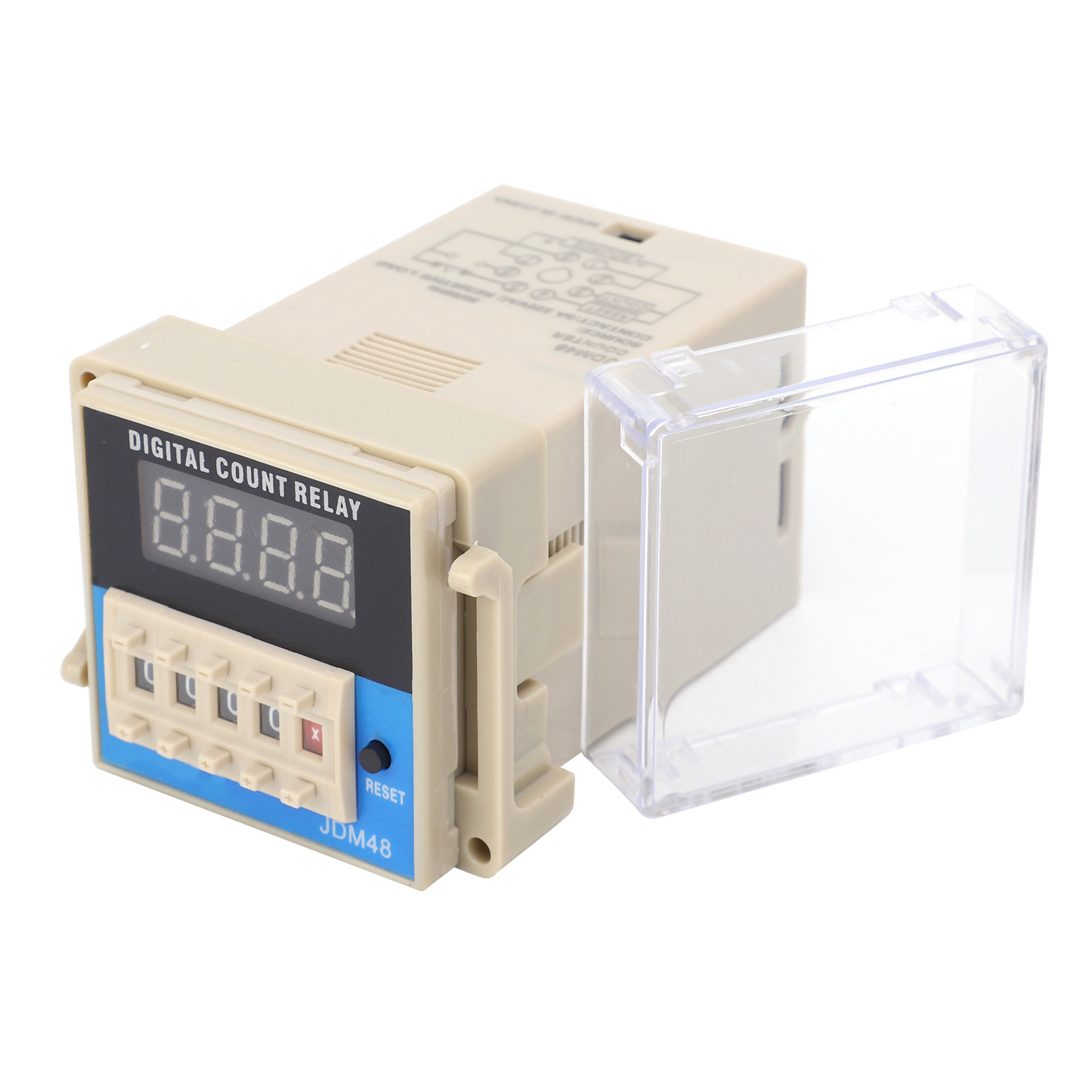 Jdm48 Dc24v Hochpräziser Digitaltimer Für Industrielle Automatisierung, Timer-controller, Relais, Zeitkomponente