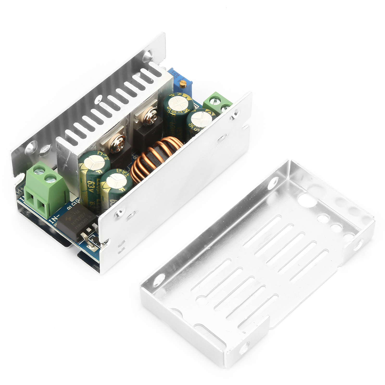 Dc/dc-wandler 860 V Auf 135 V, 200 W, 15 A, Einstellbares, Nicht Isoliertes Abwärtsmodul Mit Aluminiumgehäuse