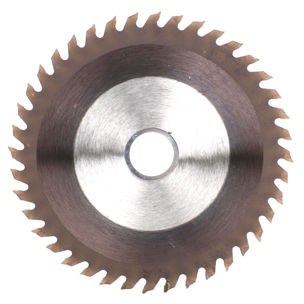 Hss-kreissägeblatt 105 Mm X 1,6 Mm X 20 Mm, 40 Zähne, Holz- Und Metalltrennscheibe Mit Bronzebeschichtung