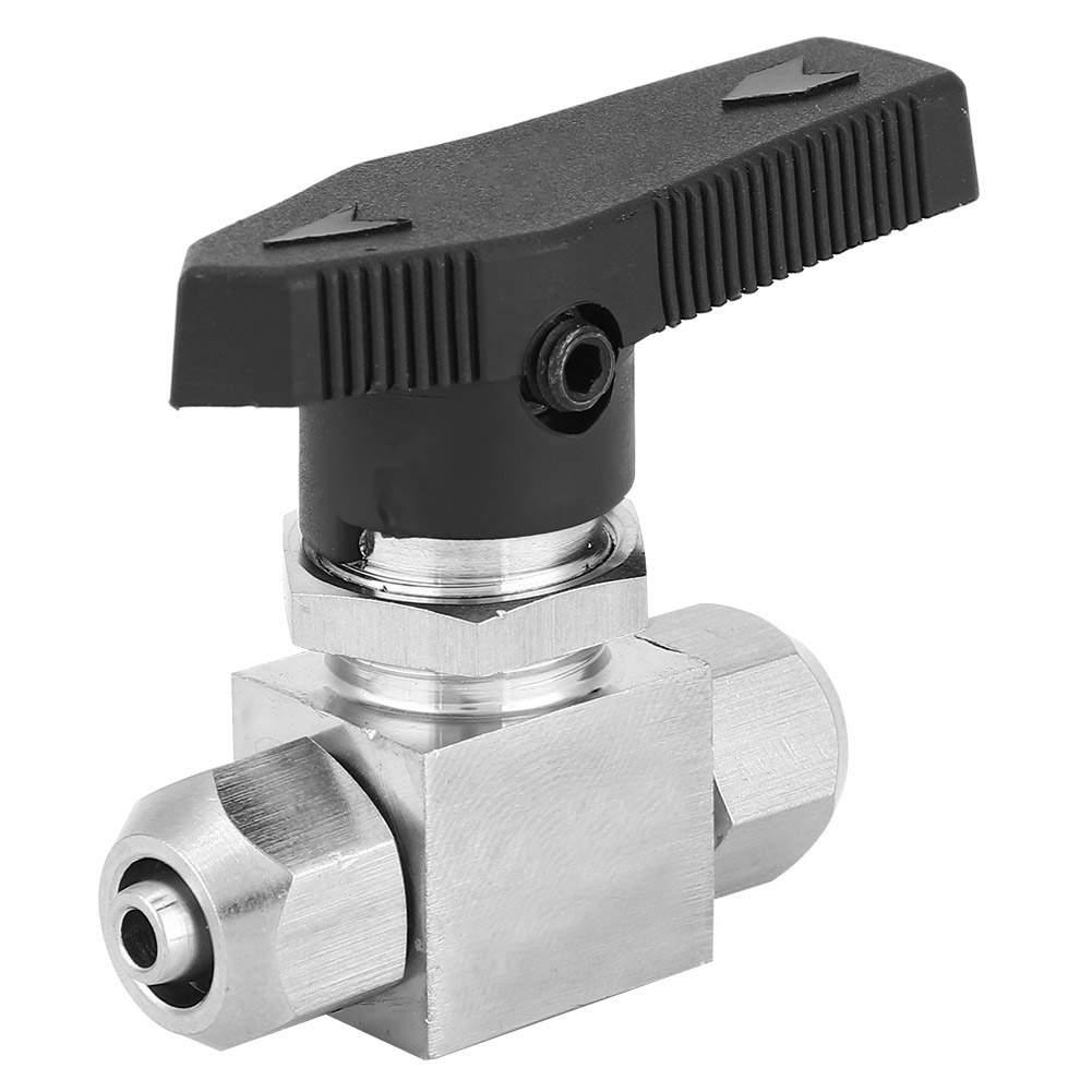 Gerades Kugelventil Aus Edelstahl 304, Schnellverschlussventil Für Wasser- Und Luftleitungen (8 X 6 Mm)