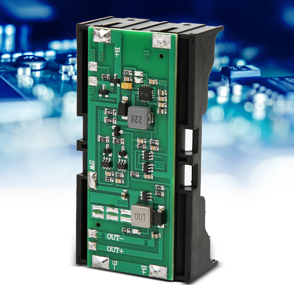 5-in-1 Boost-ladegerätmodul Für 12v/9v Lithiumbatterien, Usv-aufwärtswandler Mit Lade- Und Entladefunktion, Kompakte Leiterplatte.