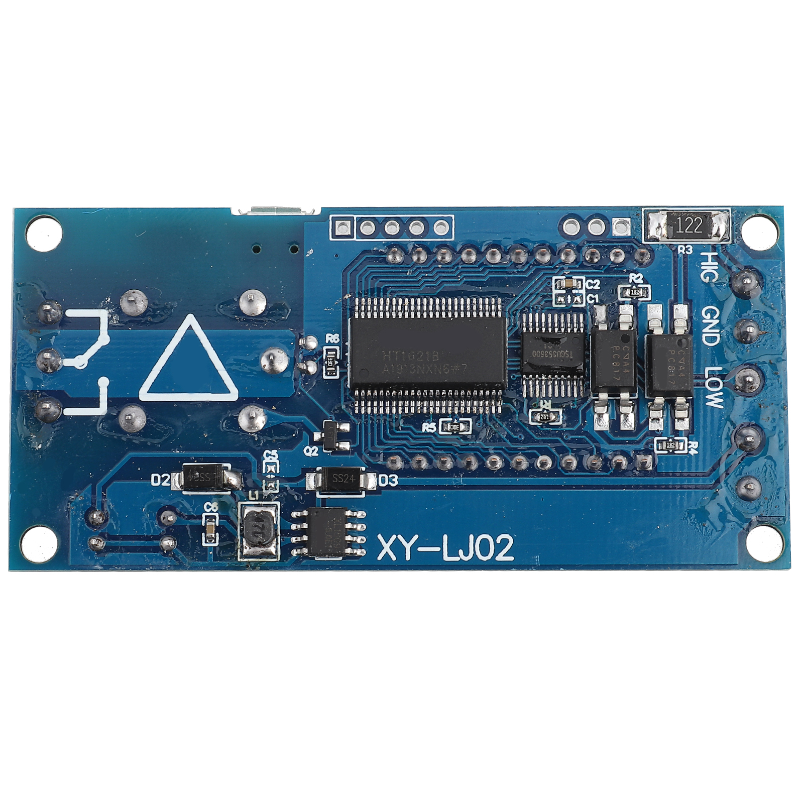 Zeitverzögerter Zyklusschalter, Elektronisches Relaismodul, Verzögerte Abschaltung, Xy Lj02-netzteil