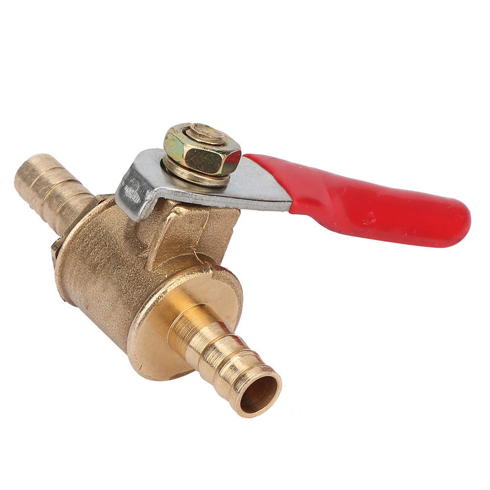 5-teiliges Kugelventil Für Luftschlauch, Messing-doppelendanschluss, 6-mm-verbinder