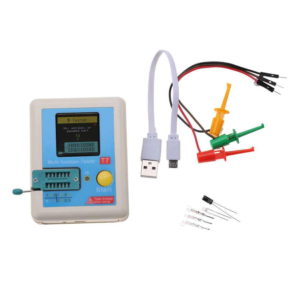 Lcr T7 Transistortester Mit Farb-tft-bildschirm Und Multifunktions-grafikdisplay