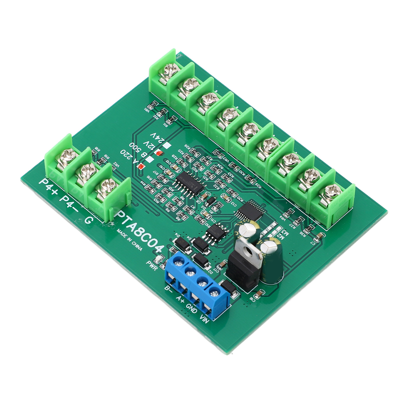 Pt100 4-kanal-rs485-temperatursensor, Temperaturerfassungsmodul, Widerstand, Kollektor A220, -40 Bis 220 °c, 12 V Dc