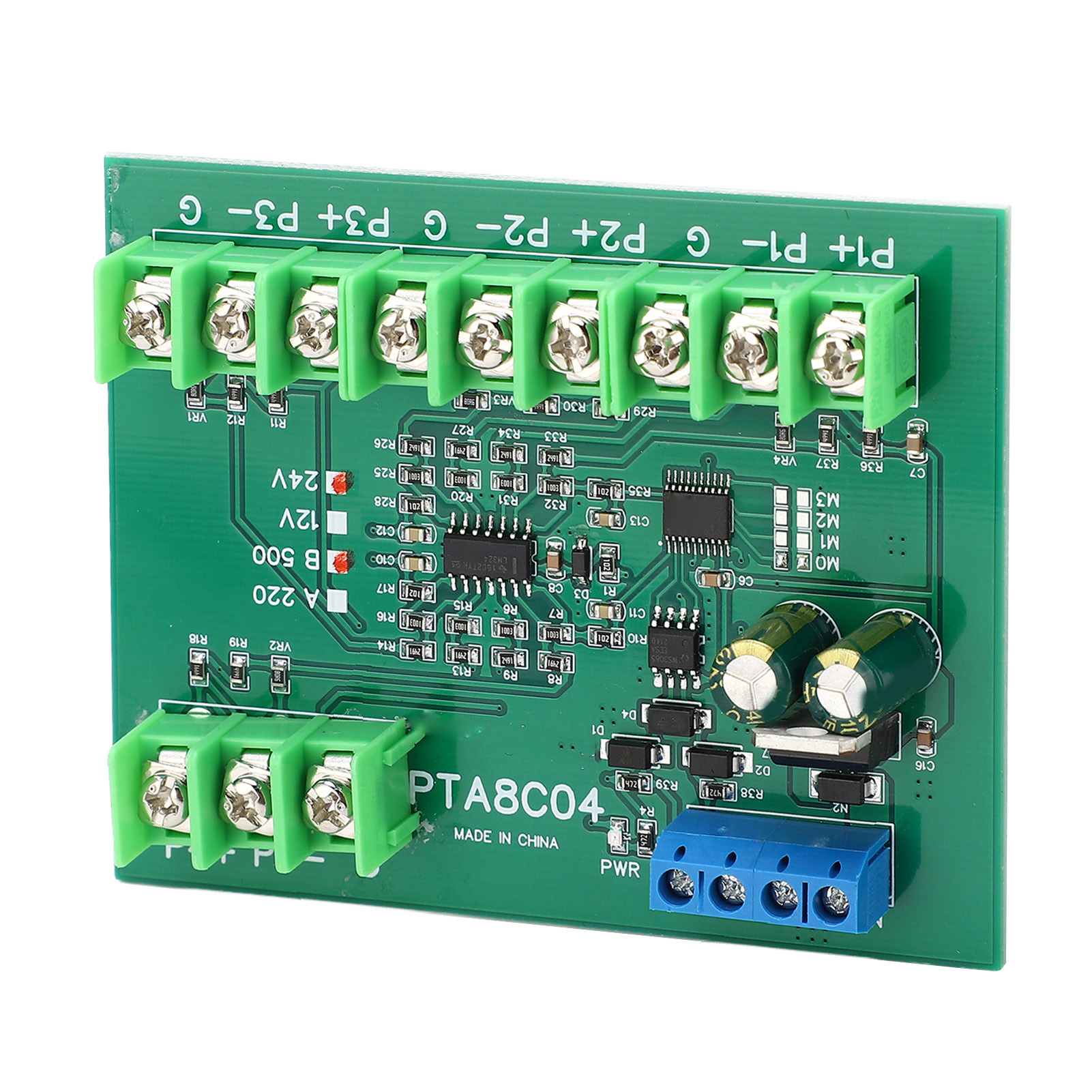 Pt100 4-kanal-rs485-temperatursensor, Temperaturerfassungsmodul, B500-widerstand (-40 Bis 500 °c), 24-v-gleichstromnetzteil