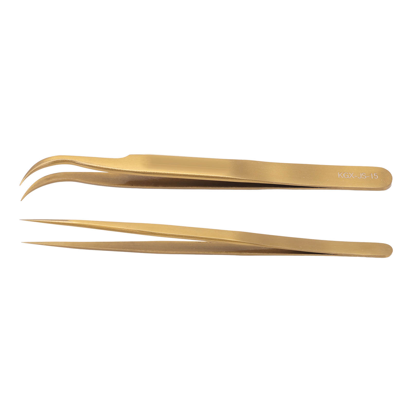 Pinzette Aus Aluminiumlegierung, Gebogene Und Gerade Spitzen, Antimagnetisch, Präzise Zum Löten Von Leiterplatten, Vergoldet