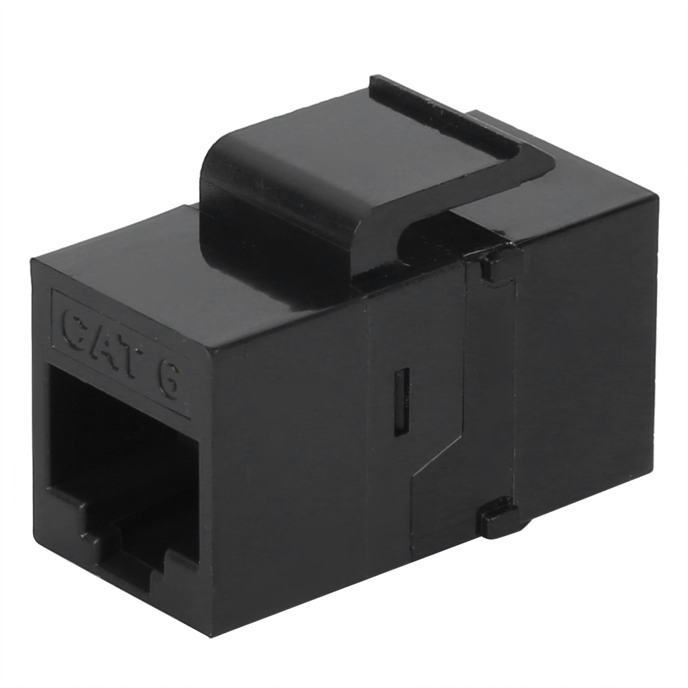 Packung Mit 3 Rj45 Cat6-steckern, Geradem Netzwerkmodulstecker, Computerkupplungsadapter Für Ethernet-kabel, Schraubbuchse.