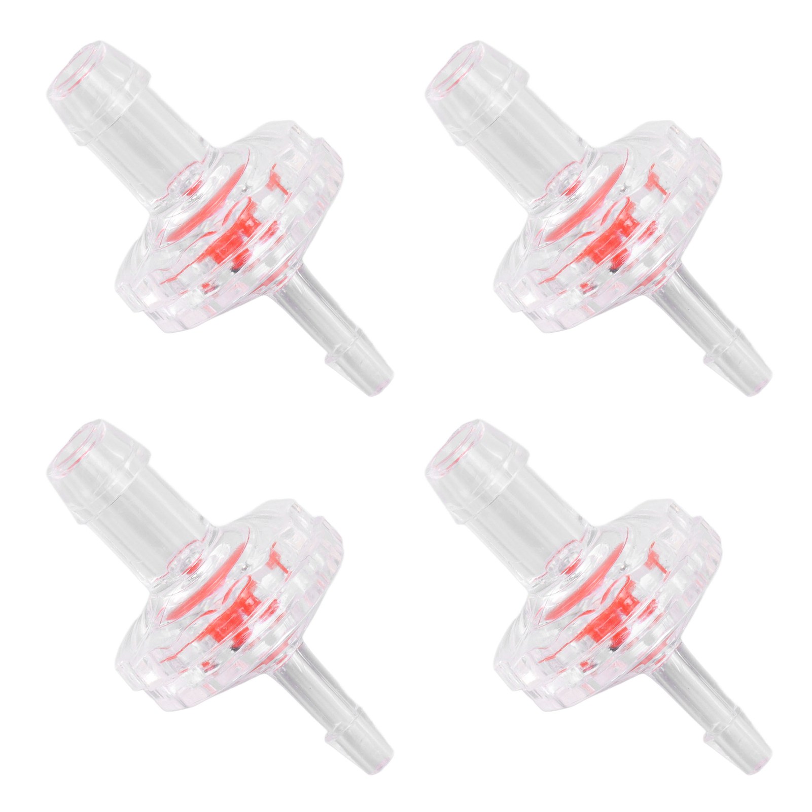1/2-rückschlagventil Aus Pp-kunststoff, Schlauchanschluss, Variabler Durchmesser 7 Bis 3 Mm, Wasserstopp, Membran, 10er-packung