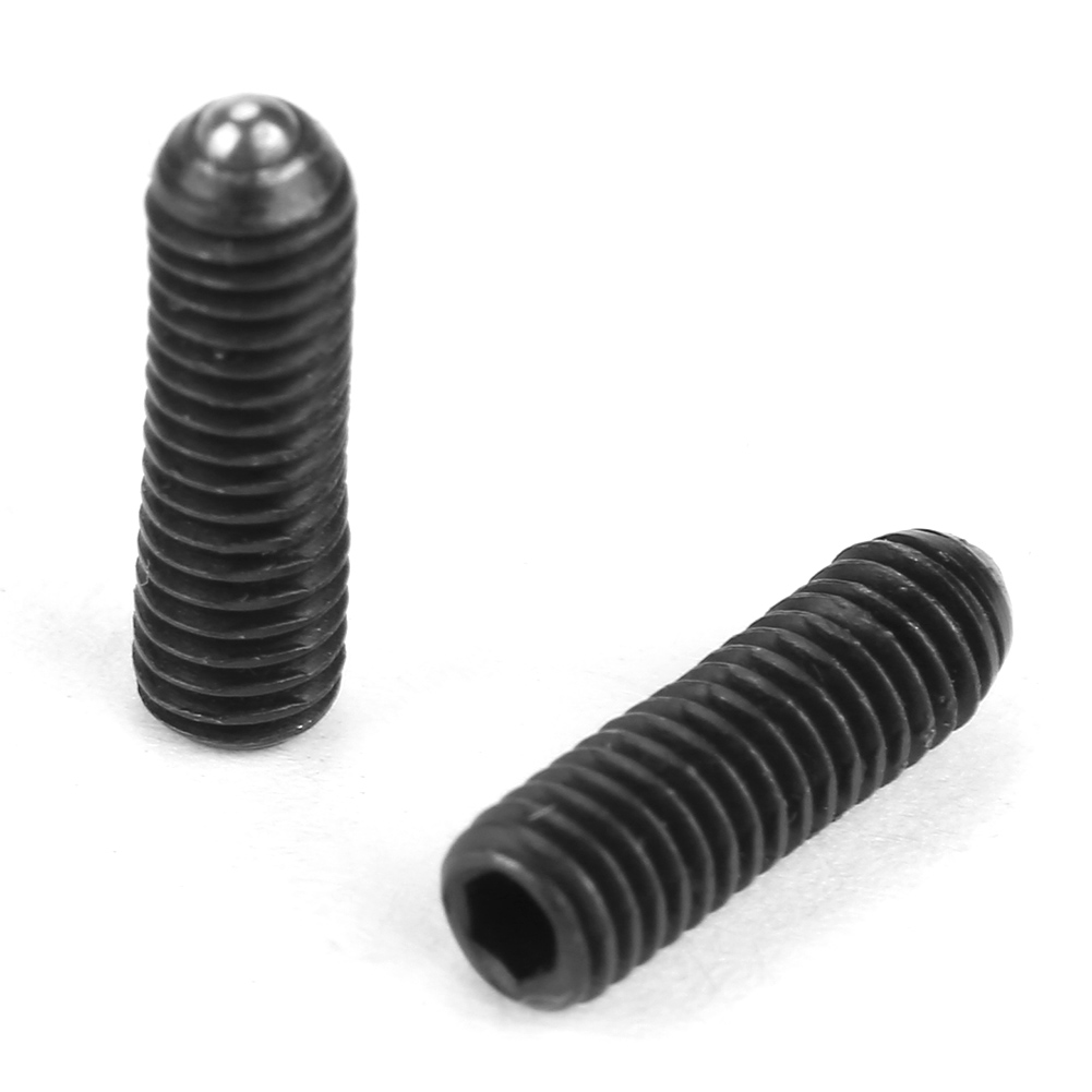 Packung Mit 10 M3-kugelfederbolzen, Kohlenstoffstahl, Innensechskantschrauben, M3x12 Mm Gewindeschraube