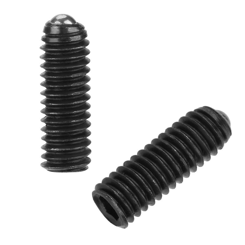 Packung Mit 10 M4-kugelfederkolben Aus Kohlenstoffstahl, Innensechskantschrauben (m4x12)