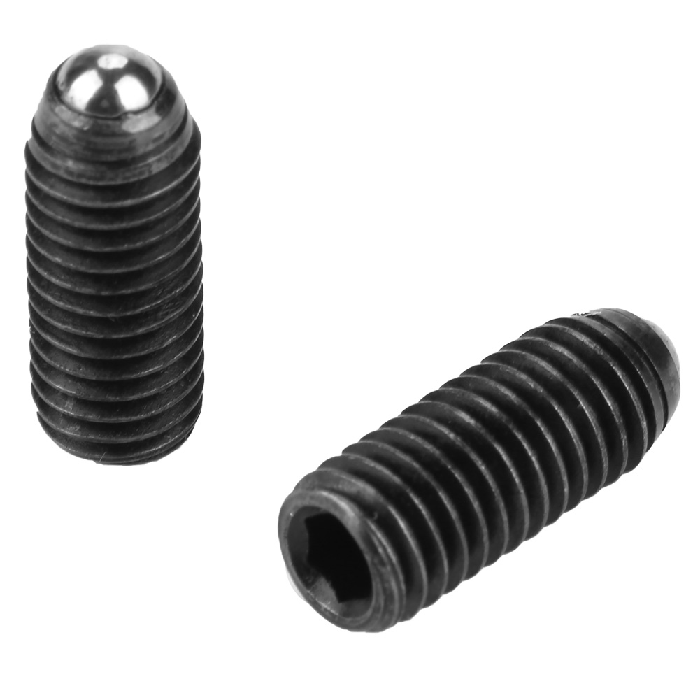 Satz Mit 10 Kugelfederbolzen Aus Kohlenstoffstahl, M8-sechskantgewinde, Innensechskantschrauben (m8x20)