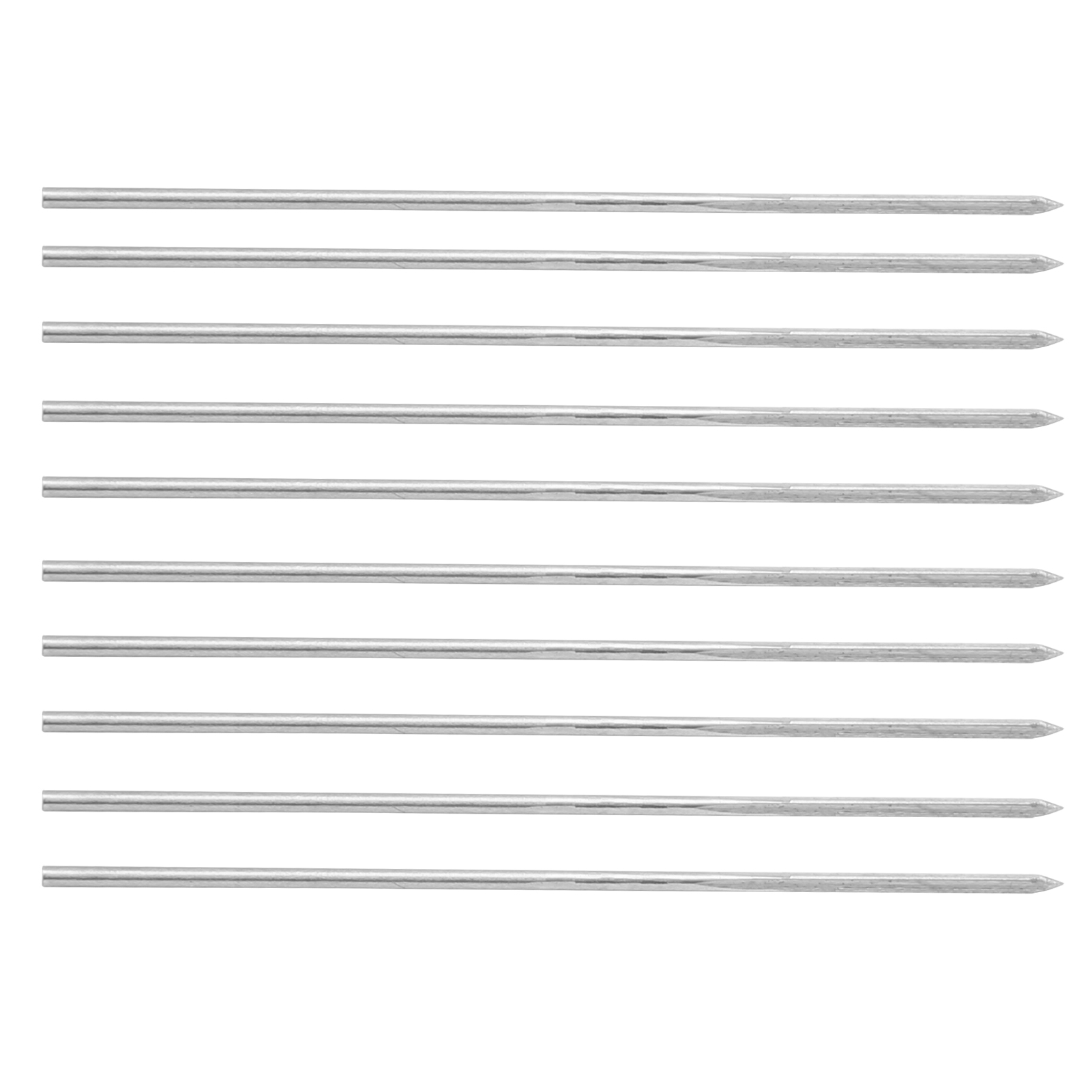 Satz Mit 10 Hss-maschinenreibahlen Aus Schnellarbeitsstahl, Präzisionsschneidwerkzeuge, Fräsen, 1,0 Mm Durchmesser