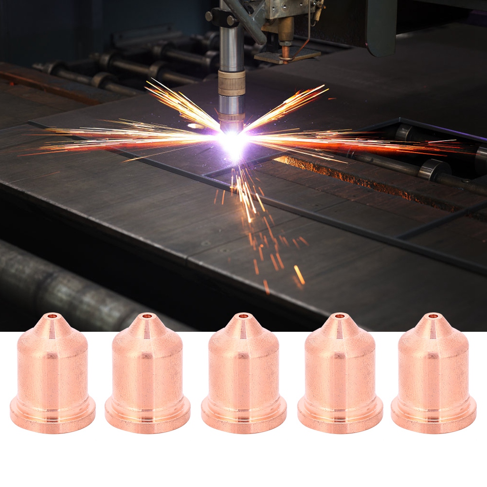 Satz Mit 5 Plasmadüsen 220816 Für Max85 Schneidemaschine, 85a Verbrauchsmaterialien, Kompatible Ersatzteile, Hochpräzise Elektroden Und Düsen.