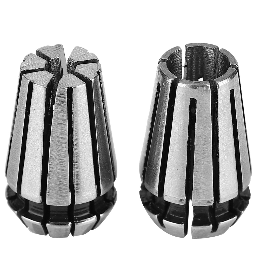 Satz Mit 2 Präzisions-federstahl-spannzangen Für Cnc-futter, Spannzubehör
