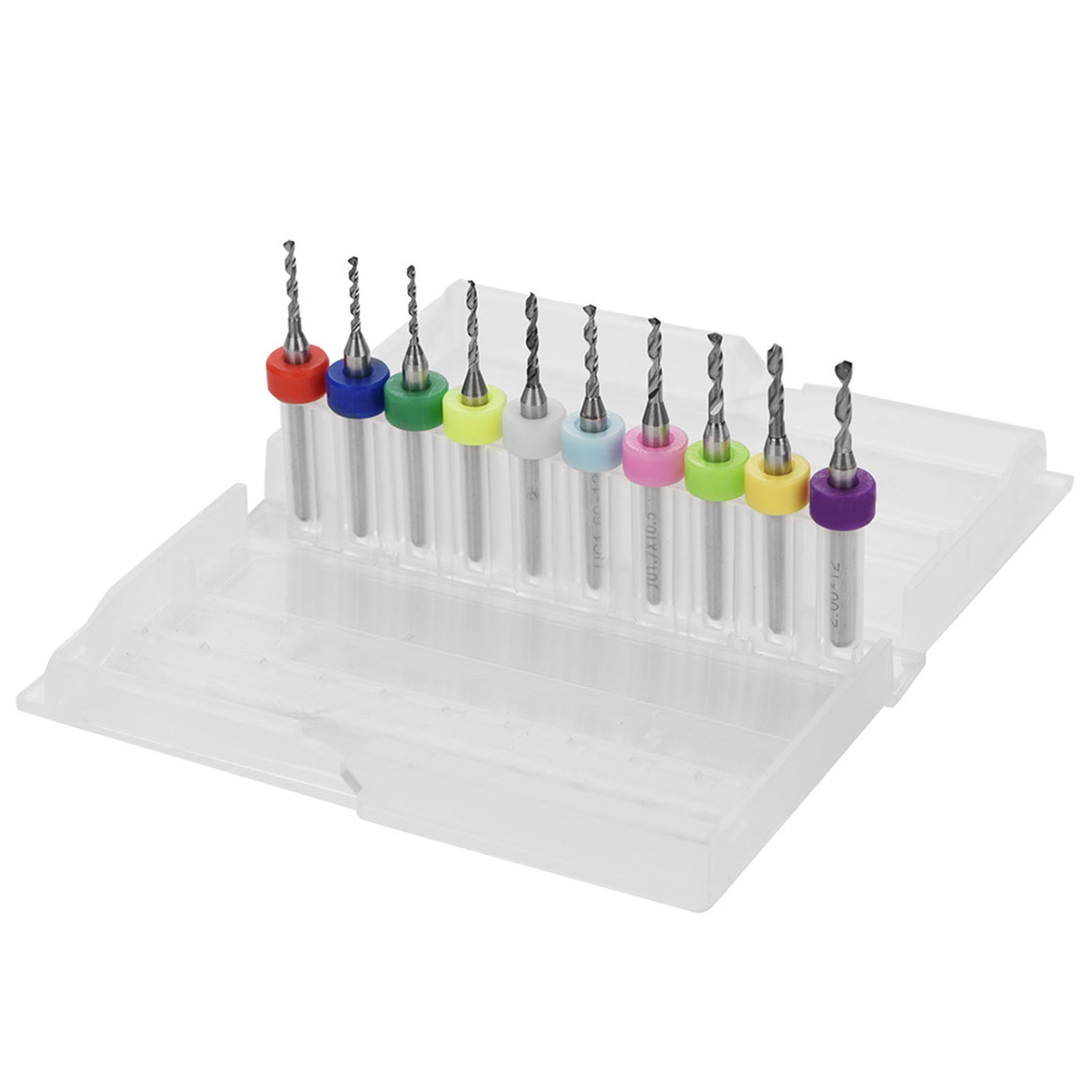 Set Mit 10 Hartmetall-mikrobohrern 1,1–2,0 Mm Für Leiterplatten (pcb), Präzisionswerkzeuge